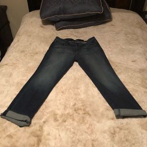 ANN TAYLOR LOFT STRAIGHT LEG JEANS (NEW) 32/14